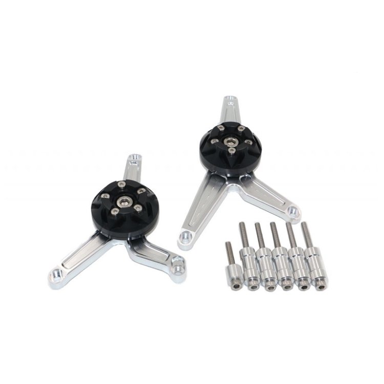 Kit Protection de Carters CNC Anodisés Noir SIFAM PRC5N