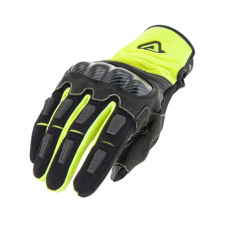 Gants ACERBIS Carbon “G” 3.0 (Jaune/Noir)