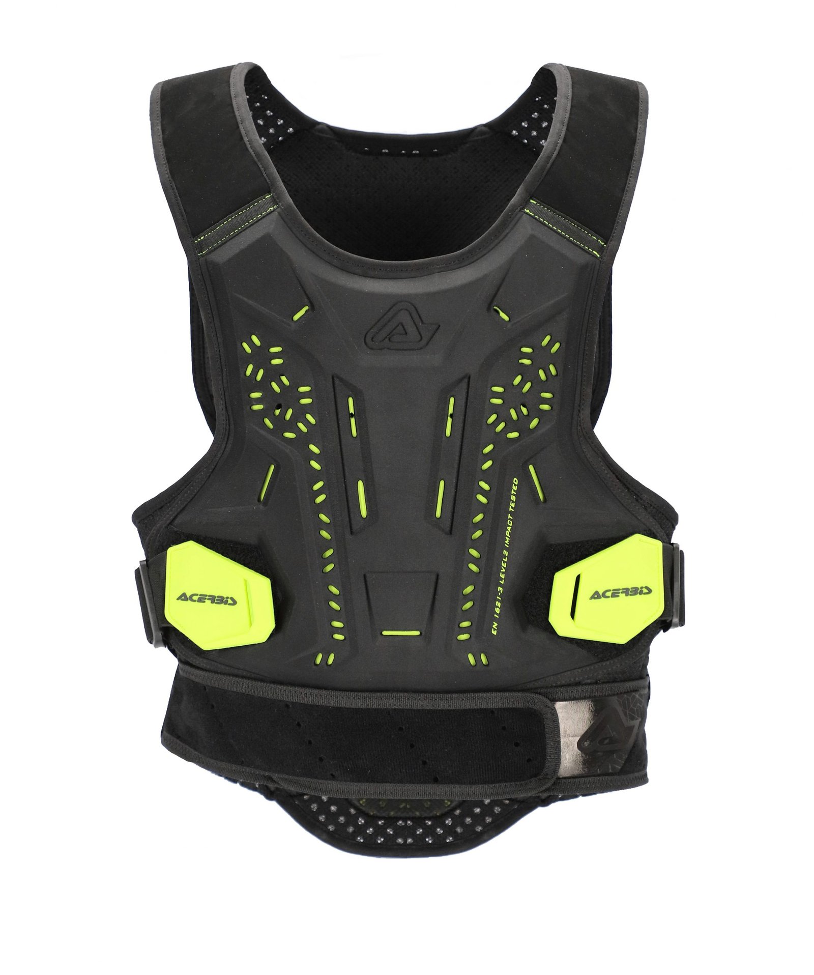 Gilet de protection sans manches ACERBIS DNA (Noir/Jaune)