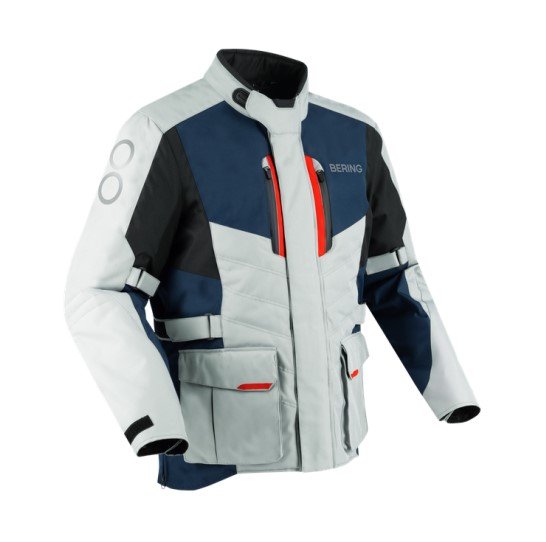 Veste BERING Siberia (Gris/Bleu/Rouge)