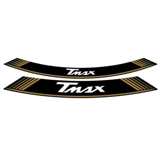 Liserets de jantes en arc PUIG X8 YAMAHA T-MAX (Or)