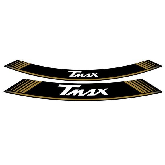 Liserets de jantes en arc PUIG X8 YAMAHA T-MAX (Or)