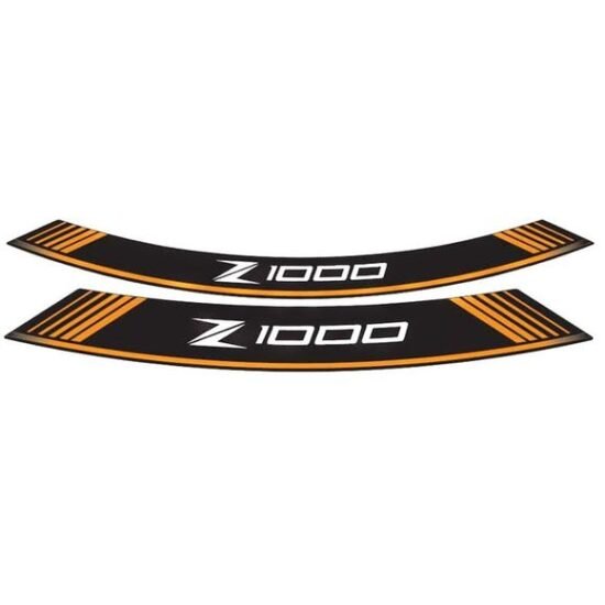 Liserets de jantes en arc PUIG X8 KAWASAKI Z 1000 (Orange)