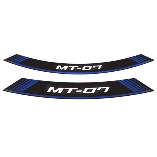 Liserets de jantes en arc PUIG X8 YAMAHA MT-07 (Bleu)