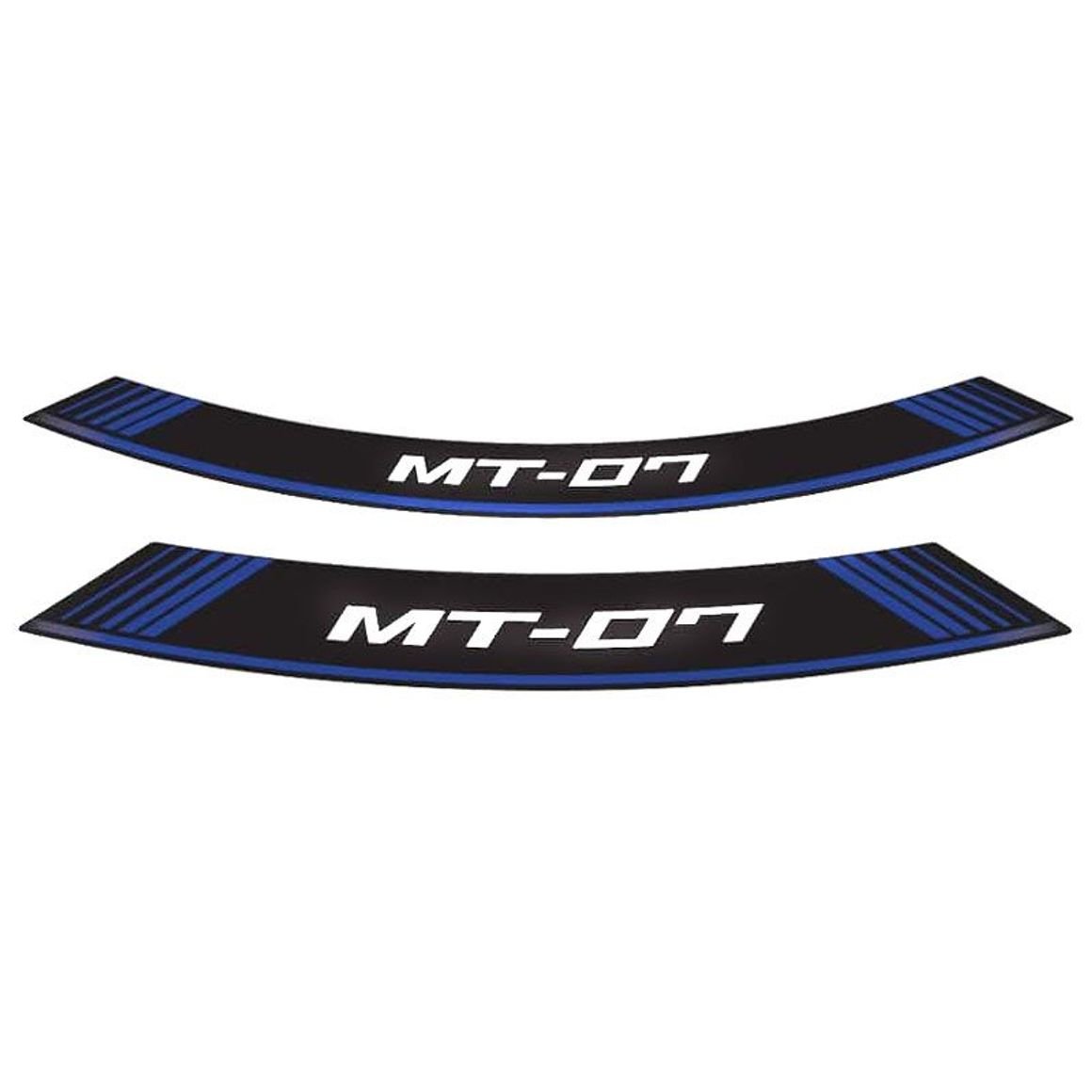 Liserets de jantes en arc PUIG X8 YAMAHA MT-07 (Bleu)