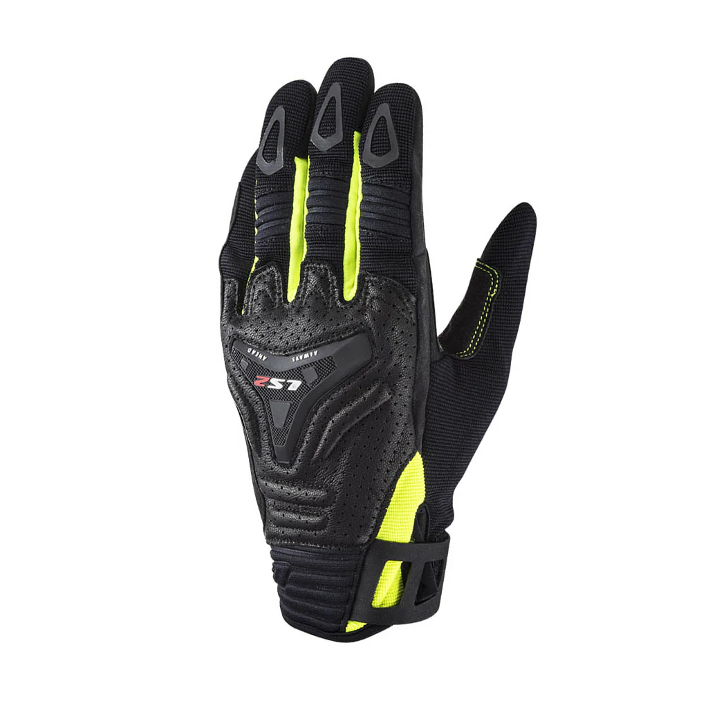 Gants LS2 All Terrain (Noir/Jaune)