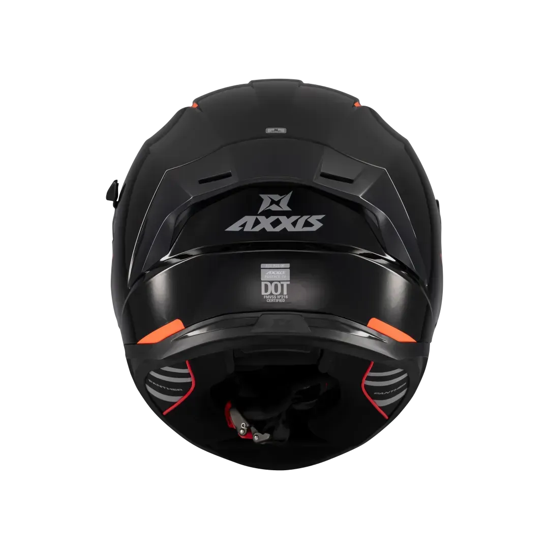 Casque AXXIS Panther SV Solid A1 (Gloss Black) – Image 3