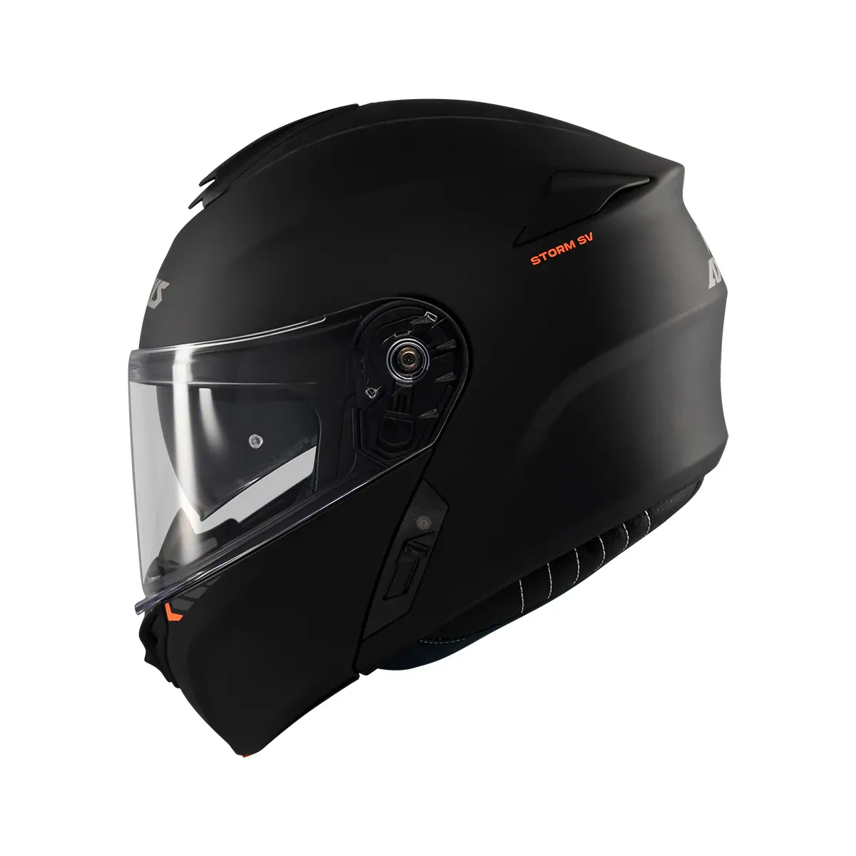 Casque moto AXXIS Storm S SV Solid A1 (Matt Black)