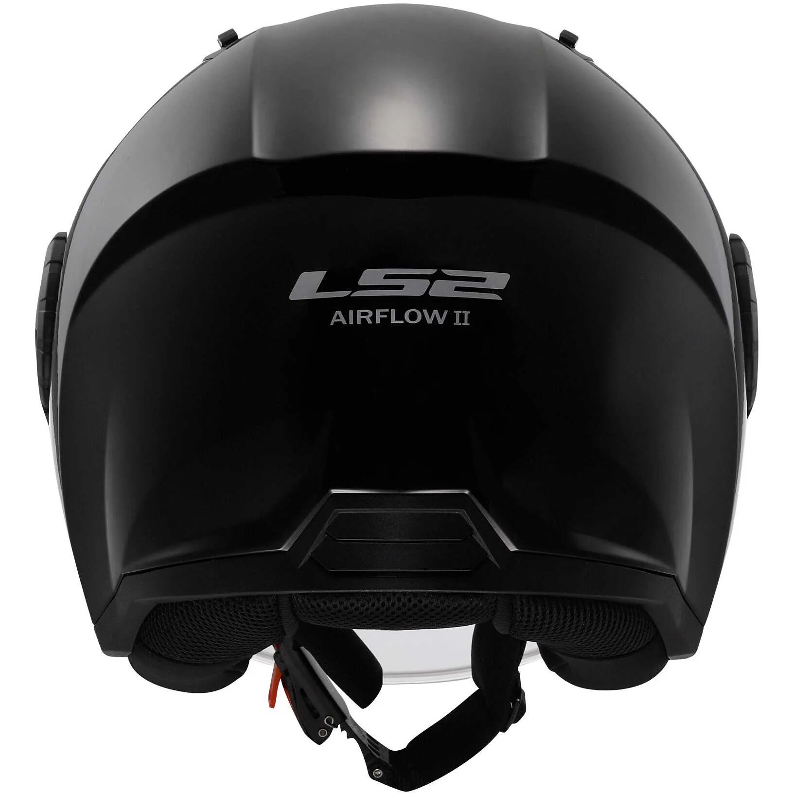 Casque LS2 Airflow II Solid (Gloss Black) – Image 5