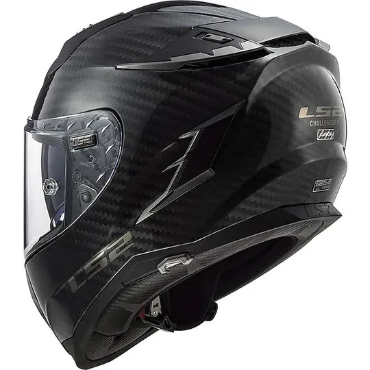 Casque LS2 Challenger Carbon CT2 (Gloss Carbon) – Image 5