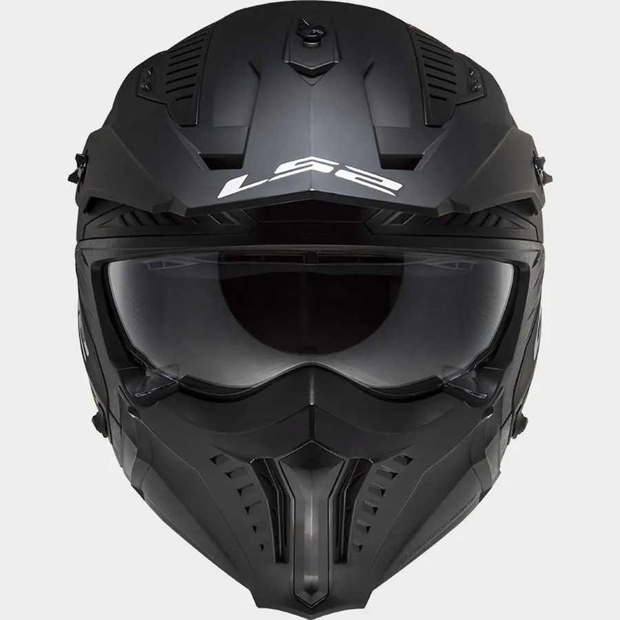 Casque LS2 Drifter Solid (Matt Black) – Image 2