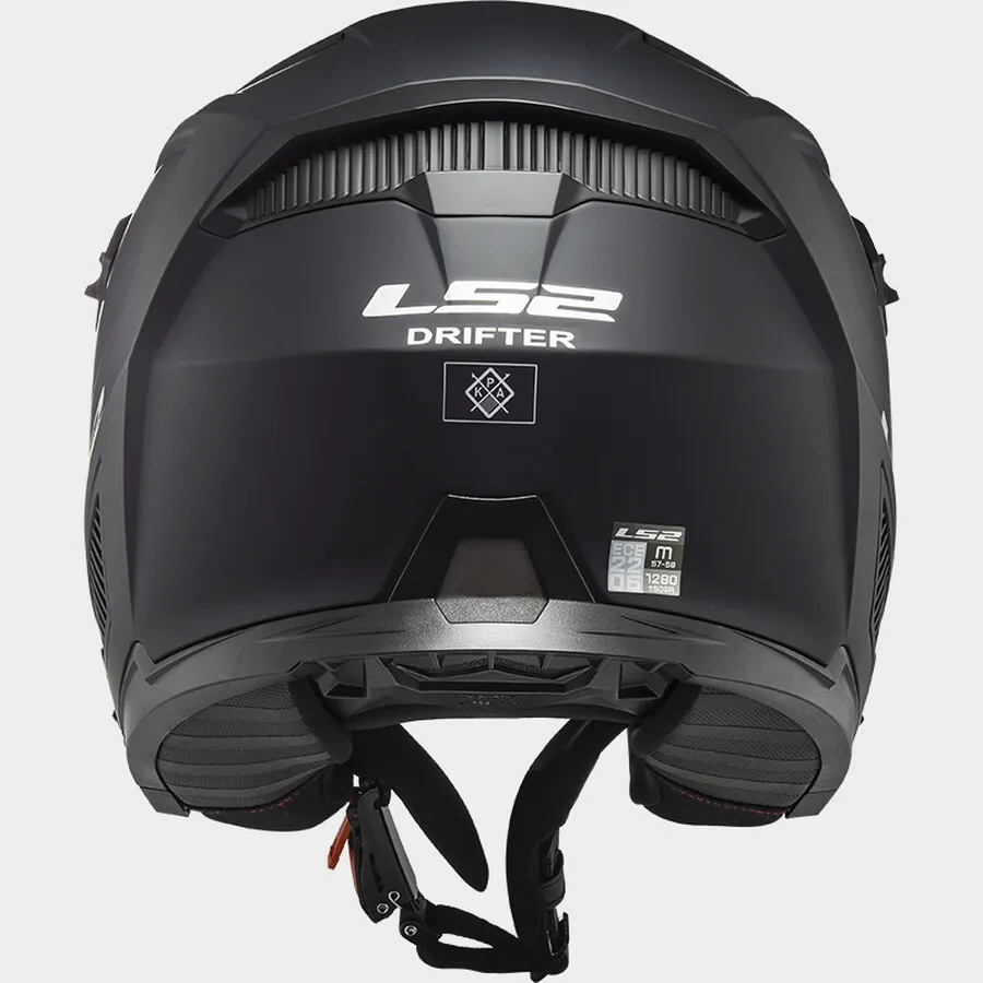 Casque LS2 Drifter Solid (Matt Black) – Image 5