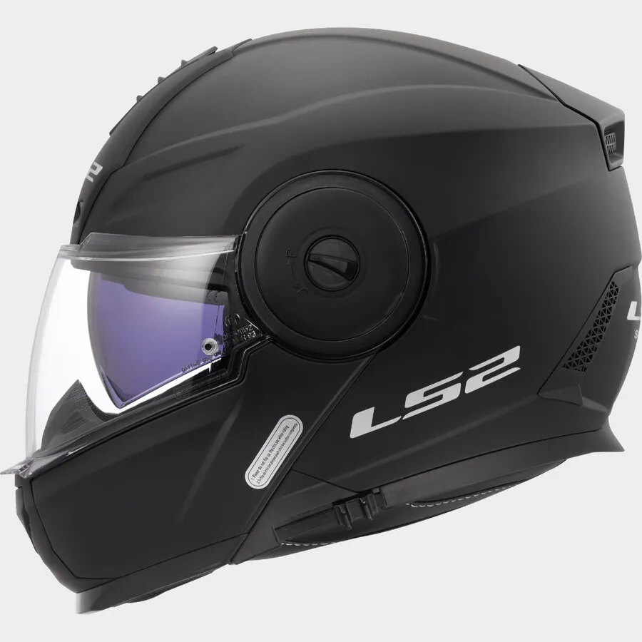 Casque LS2 Scope II Solid (Matt Black) – Image 2