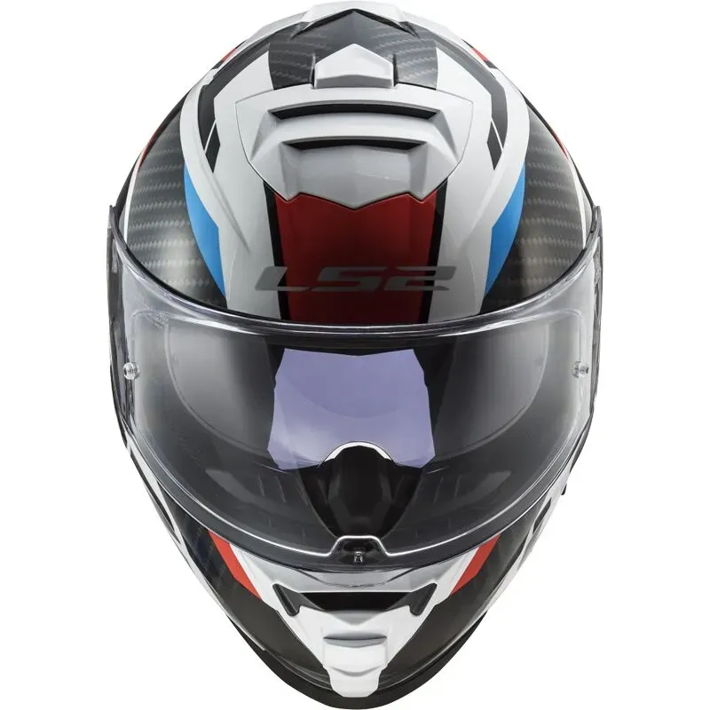 Casque LS2 Storm 2 Racer (Red/Blue) – Image 2