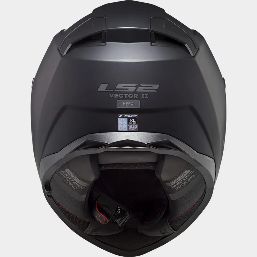 Casque LS2 Vector 2 Solid (Matt Black) – Image 5