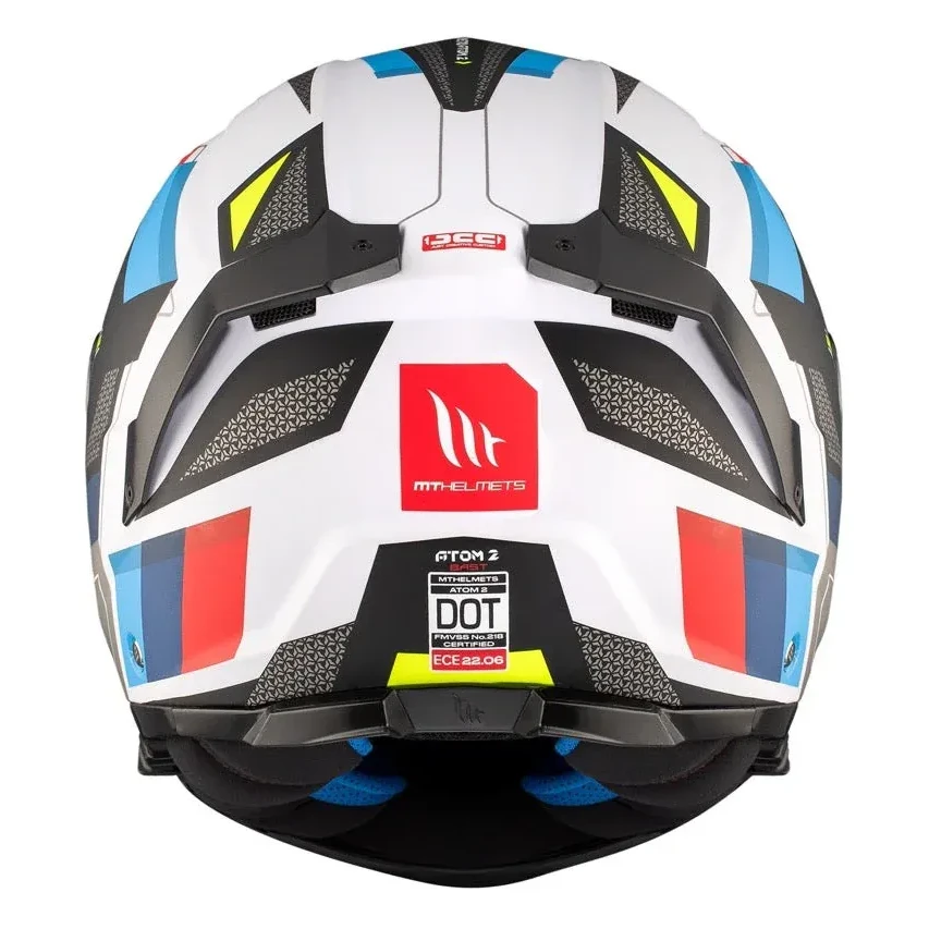 Casque MT Atom 2 SV Bast A0 (Pearl Gloss) – Image 5