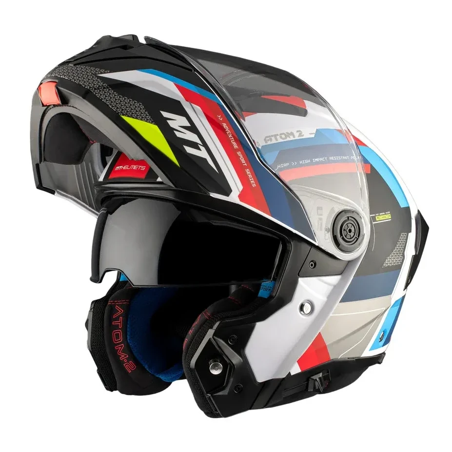 Casque MT Atom 2 SV Bast A0 (Pearl Gloss)