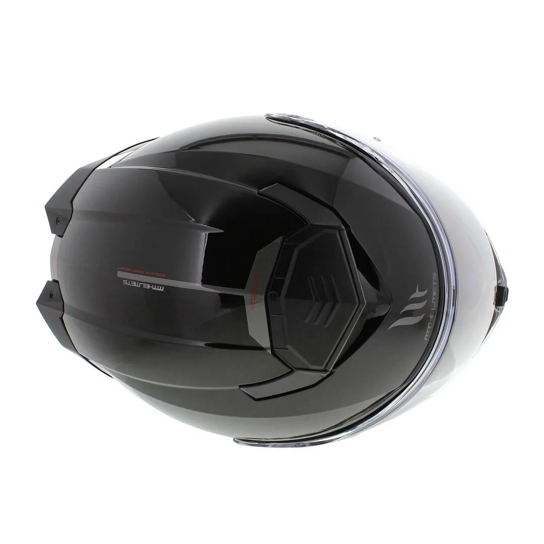 Casque MT Atom 2 SV Solid A1 (Gloss Black) – Image 8