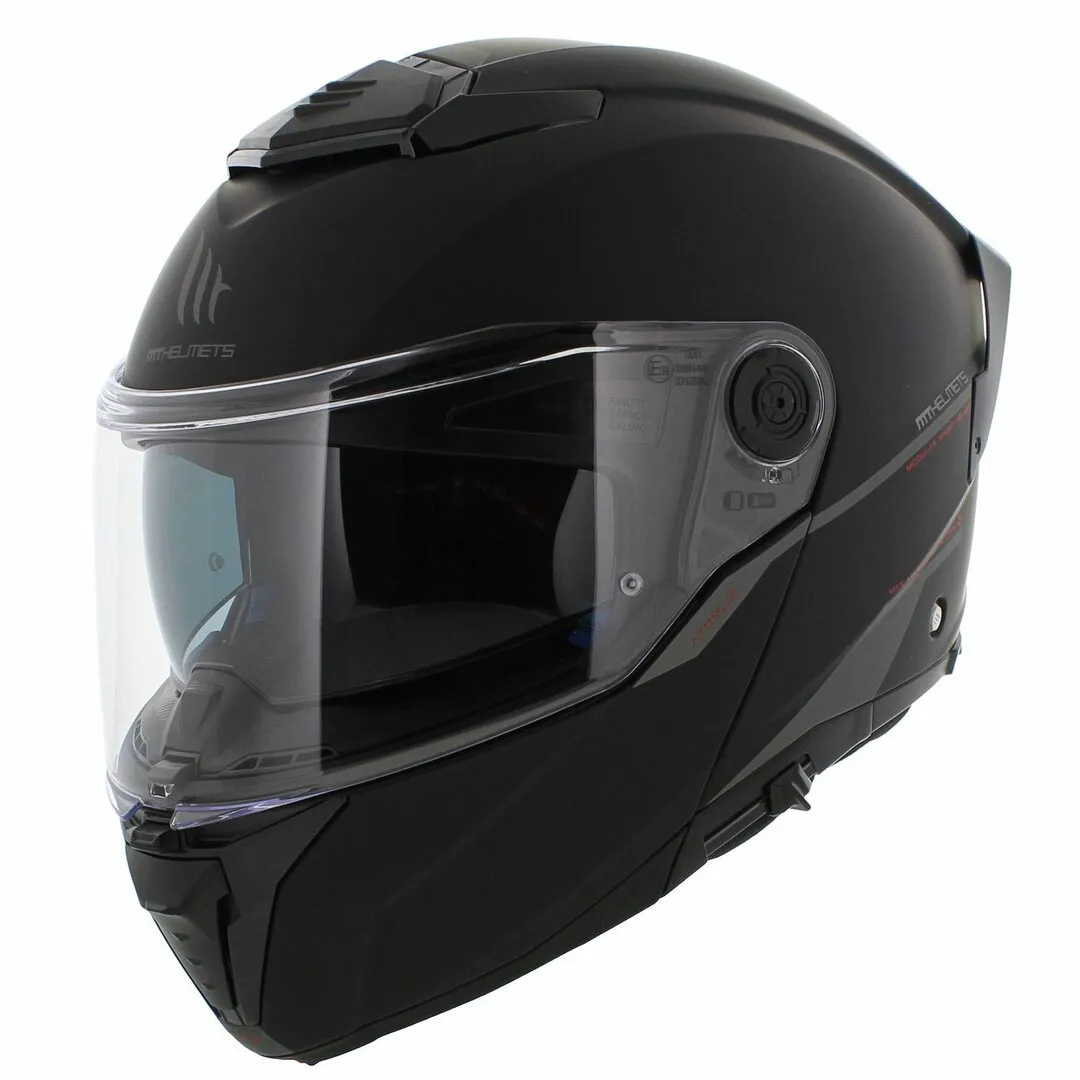 Casque MT Atom 2 SV Solid A1 (Matt Black)