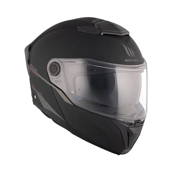 Casque MT Atom 2 SV Solid A1 (Matt Black) – Image 5