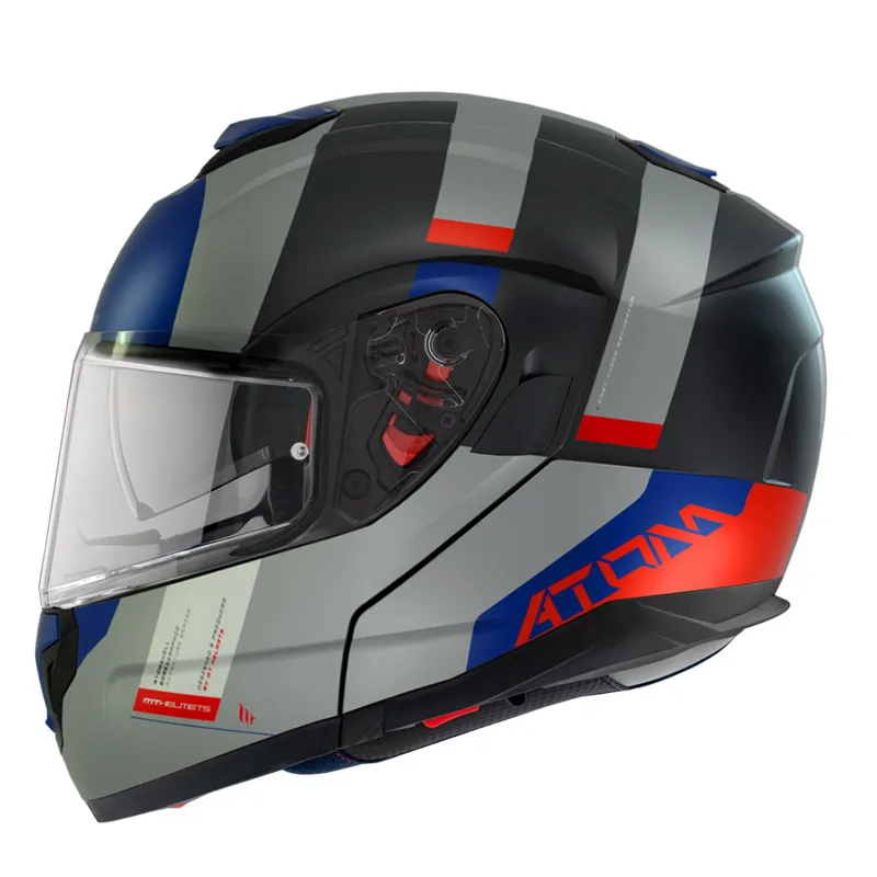 Casque MT Atom SV Gorex C12 (Matt Titanium)