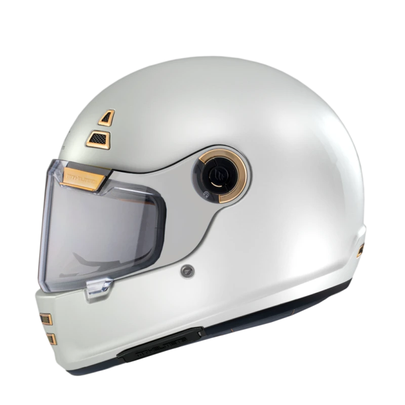 Casque MT Jarama Solid Gloss (Pearl White)