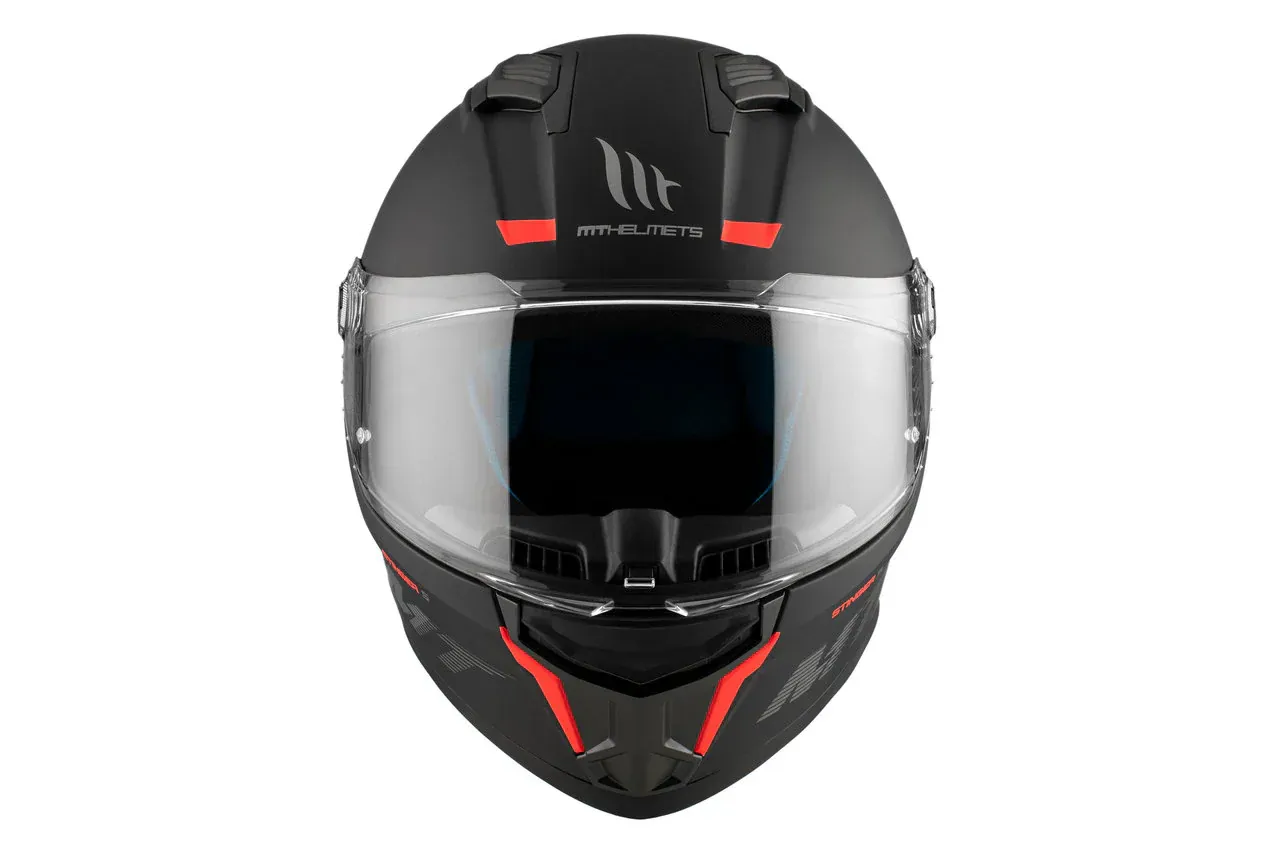 Casque MT Stinger 2 Solid A1 Matt Black – Image 4