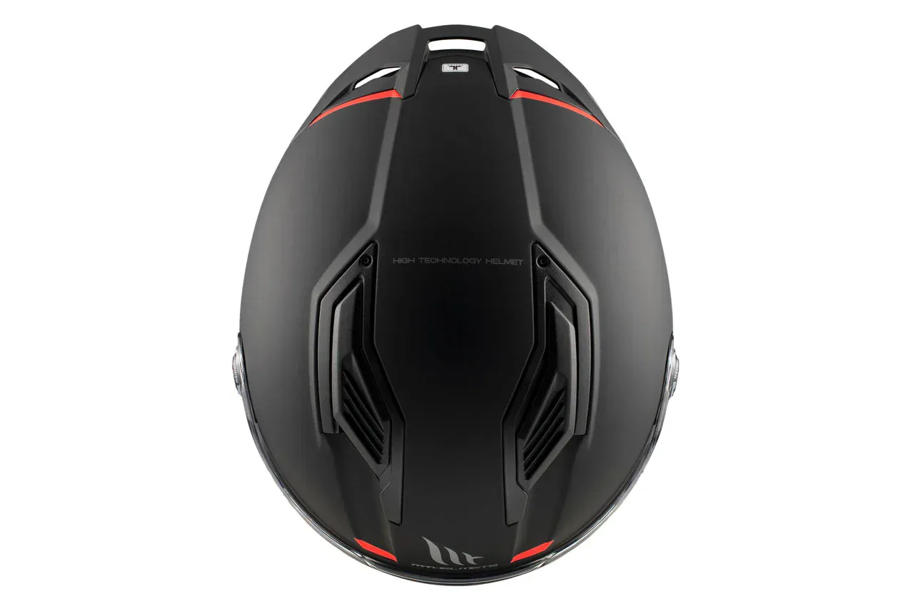 Casque MT Stinger 2 Solid A1 Matt Black – Image 6