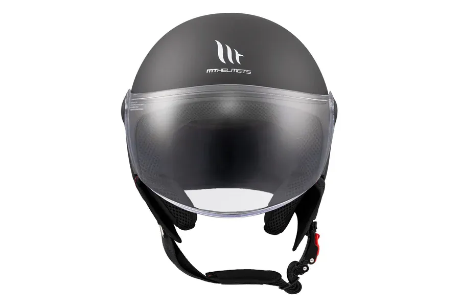 Casque MT Street S Solid A1 (Matt Black) – Image 7