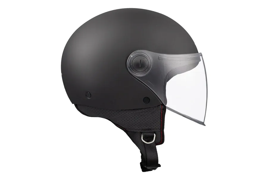 Casque MT Street S Solid A1 (Matt Black) – Image 5
