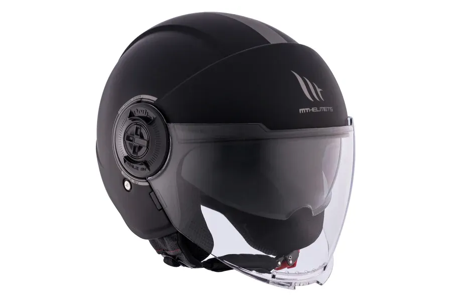 Casque MT Viale SV S Solid A1 (Matt Black) – Image 7