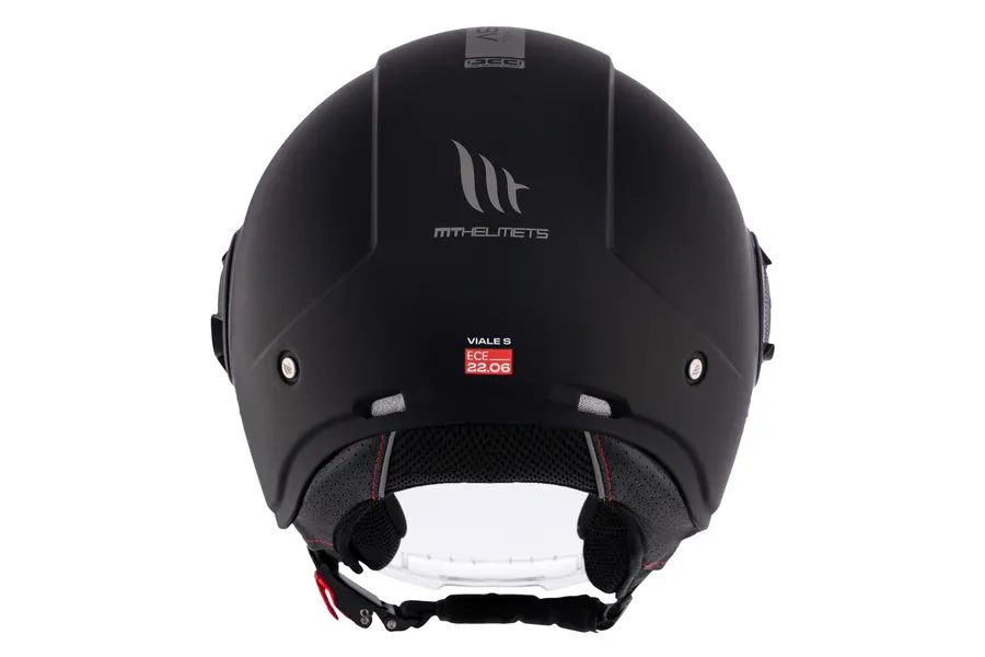 Casque MT Viale SV S Solid A1 (Matt Black) – Image 5