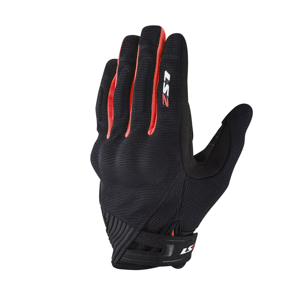 Gants LS2 Dart 2 (Noir/Rouge)