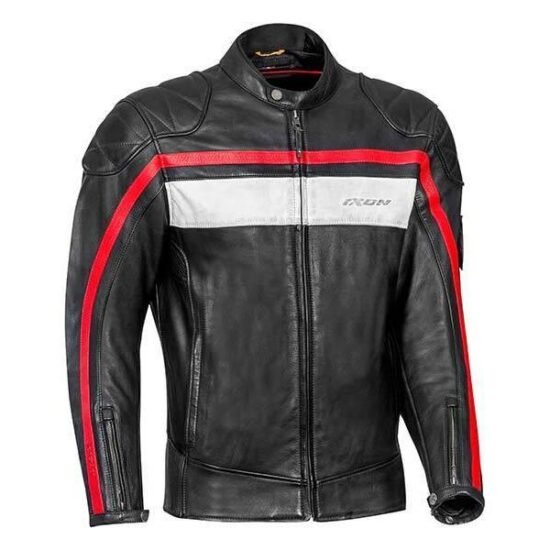 Blouson IXON Pioneer (Noir/Blanc/Rouge)