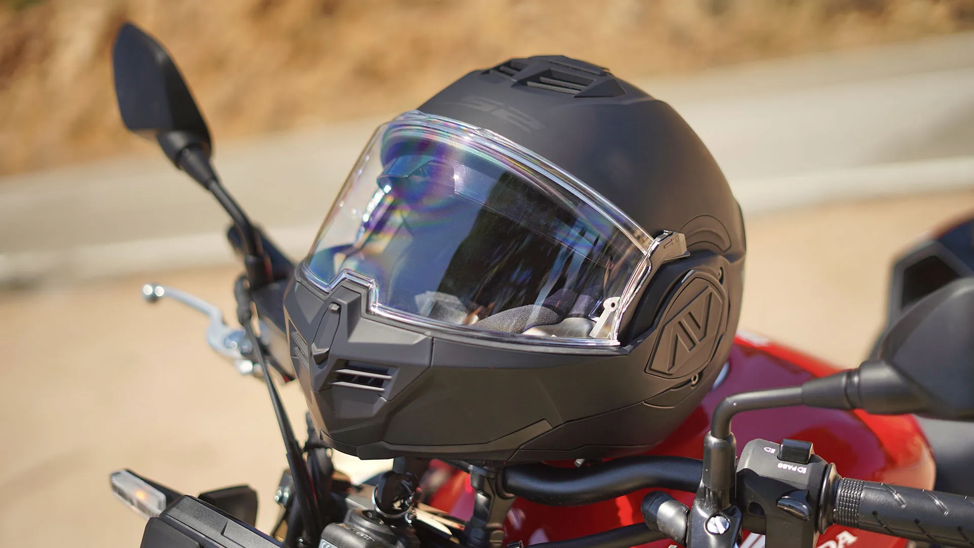 Casque LS2 Advant Solid (Matt Black) – Image 7