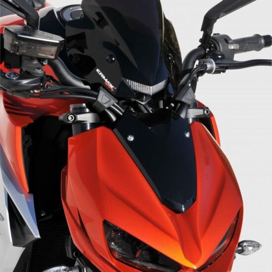 Saute Vent Noir Clair ERMAX Hyper Sport pour Kawasaki Z 1000 (14-20)