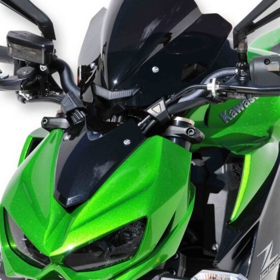 Saute Vent Noir Clair ERMAX Sport pour Kawasaki Z 1000 (14-20)