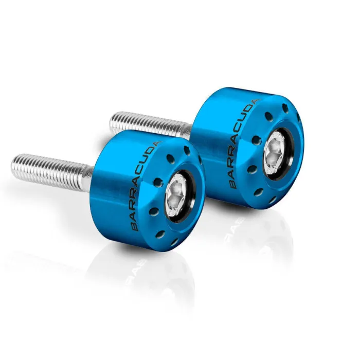 Embouts de guidon BARRACUDA BMW (Bleu)