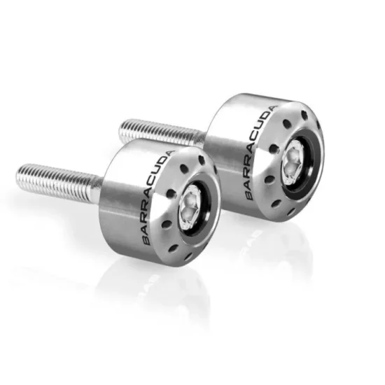 Embouts de guidon BARRACUDA BMW (Argent)