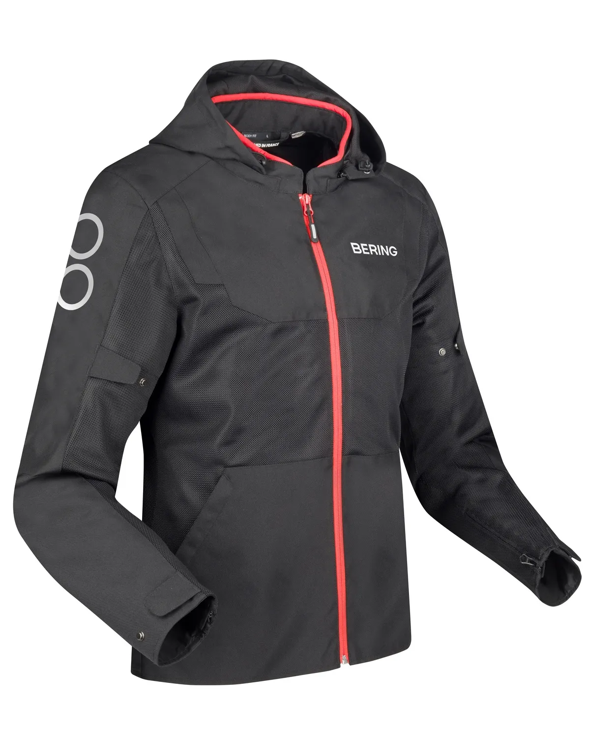 Blouson BERING Profil (Noir/Rouge)