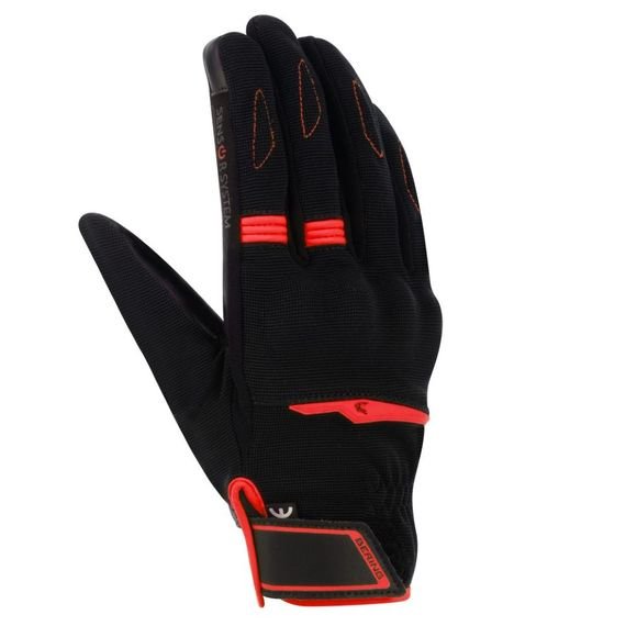 Gants BERING Fletcher Evo (Noir/Rouge)