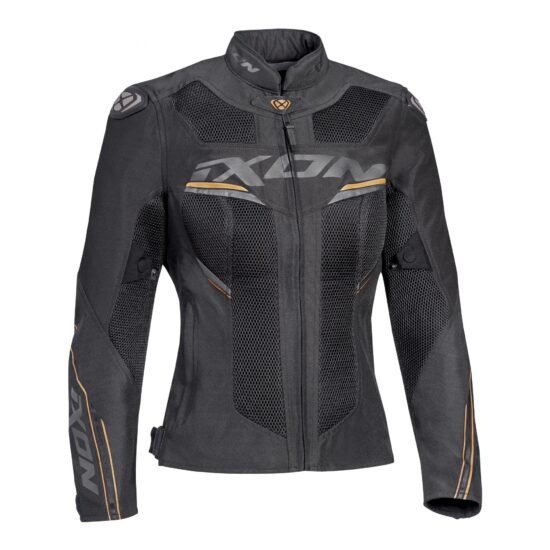 Blouson IXON Draco Lady (Anthracite/Noir/Or)