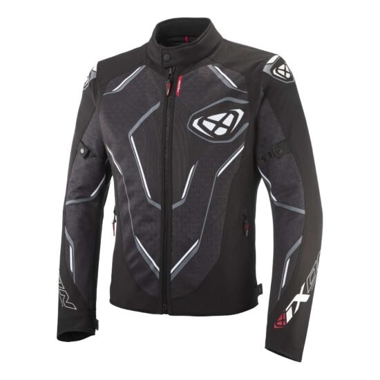 Blouson IXON Demoniak (Noir/Blanc)