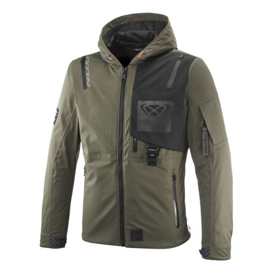 Blouson IXON M-Quarter (Kaki/Noir)