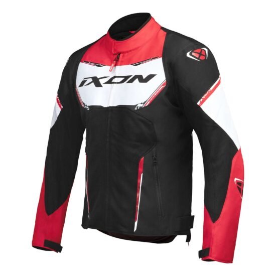 Blouson IXON Striker Air WP (Noir/Blanc/Rouge)