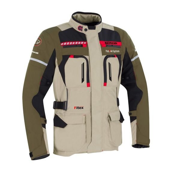 Veste BERING Boston (Beige/Kaki/Noir/Rouge)