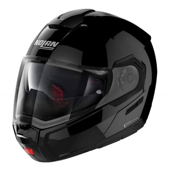 Casque NOLAN N90-3 Classic N-Com (Noir Brillant)