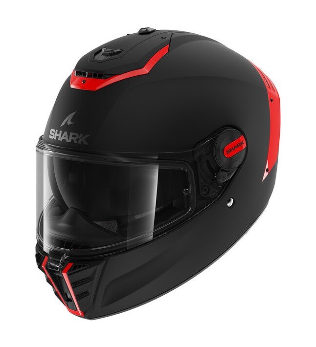 Casque SHARK Spartan RS (Noir Mat/Rouge)