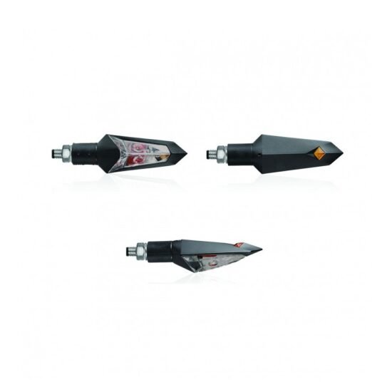 Clignotants CHAFT Trooper (Noir Mat/Fumé)