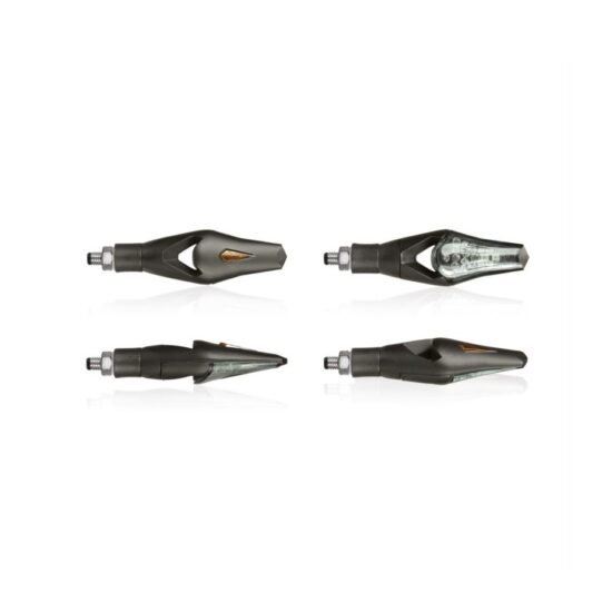 Clignotants à LED CHAFT Hecker (Noir/Fumé)